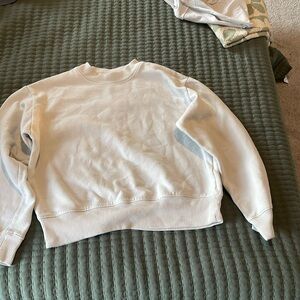 A new day extra small cropped crewneck